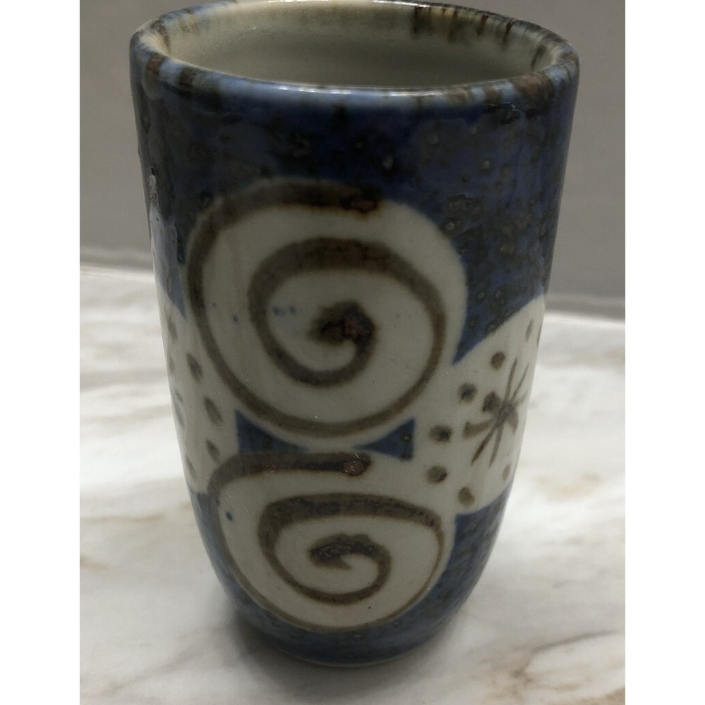 Otagiri Japanese Hand-Decorated Saki‎ Cup Mcm VTG - Picture 3 of 5